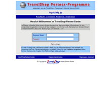 Tablet Screenshot of partner.travelshop.de